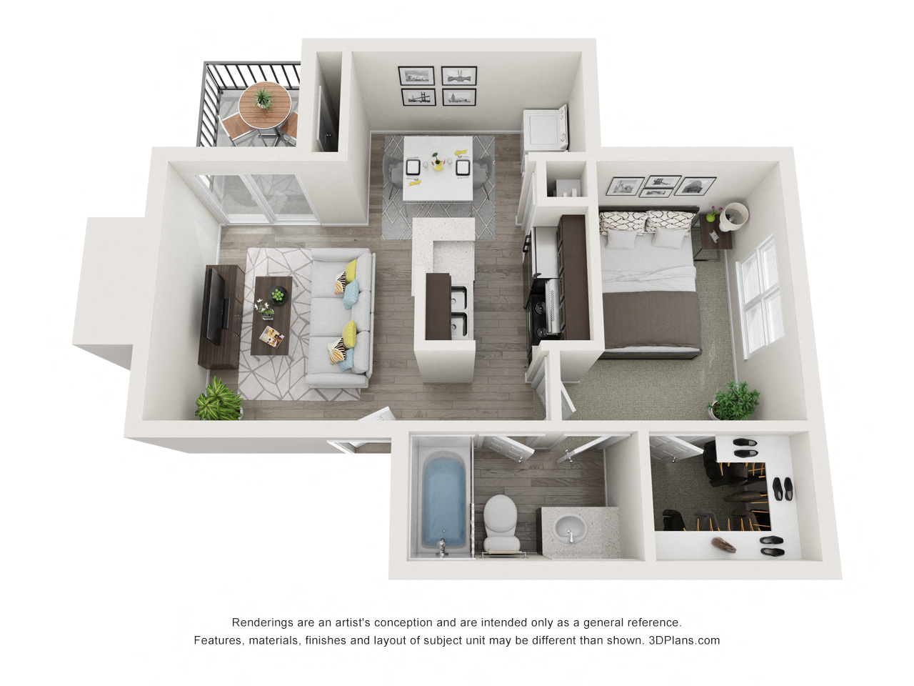 Floor plan layout diagram for Camellia